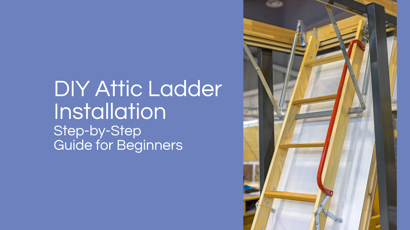 DIY Attic Ladder Installation StepbyStep Guide for Beginners attic