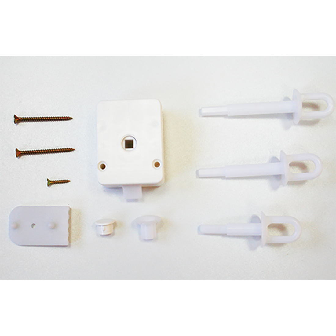 Plastic Lock Attic Ladder With 1.02 in Hatch Thickness