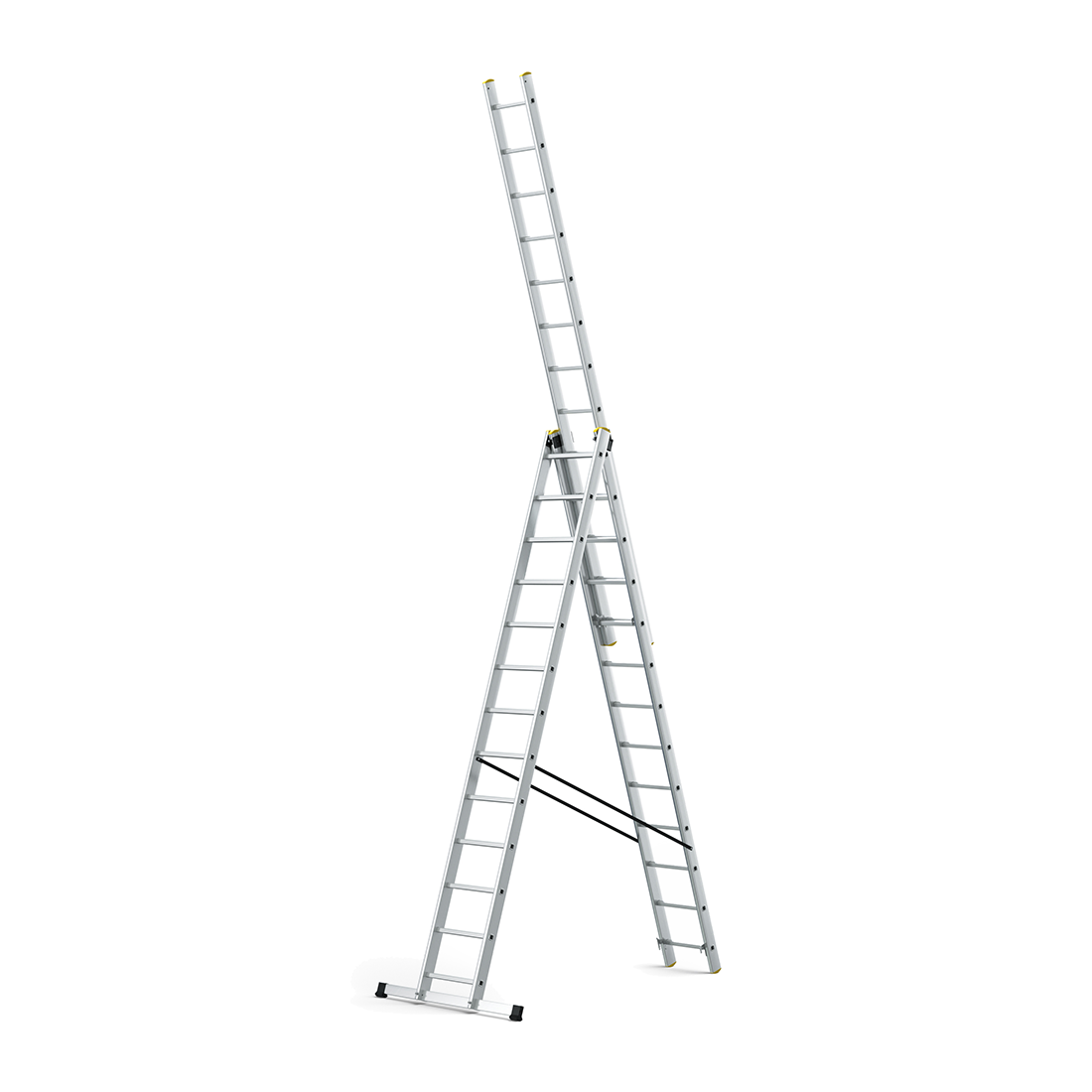 Escalera Reach Flexi Pro Tipo IA de 28 pies, combinación de aluminio, –