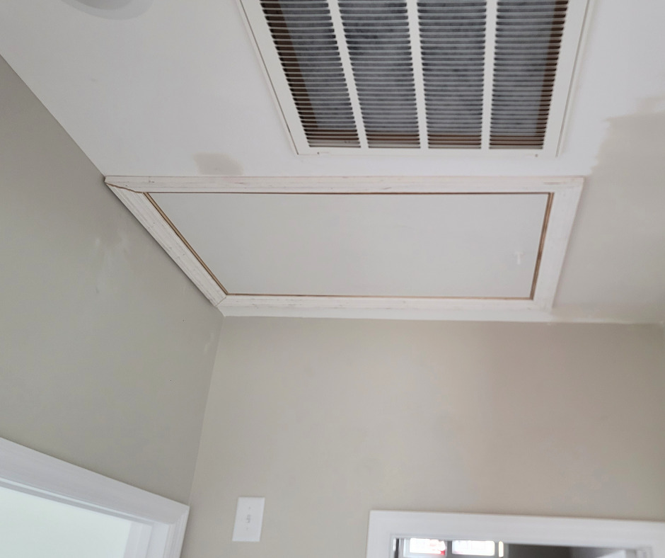 Attic Ladder hidden