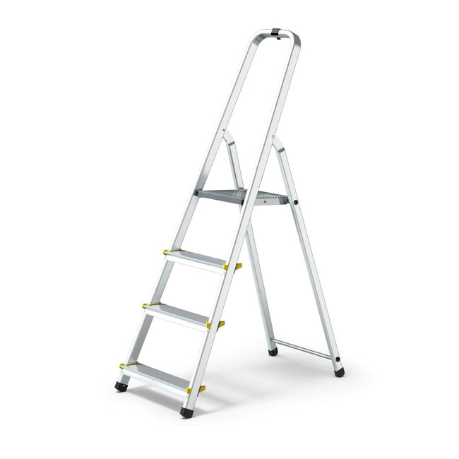 9 ft. Reach ProStep Type IA Aluminum Platform Ladder - 330 lbs. Load Capacity
