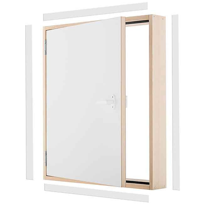 DK TERMO - Wooden Insulated Access Door Panel - 35.4 in. x 21.6 in.
