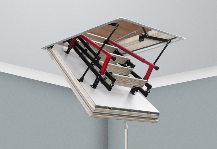 Attic ladders for small opening advantages