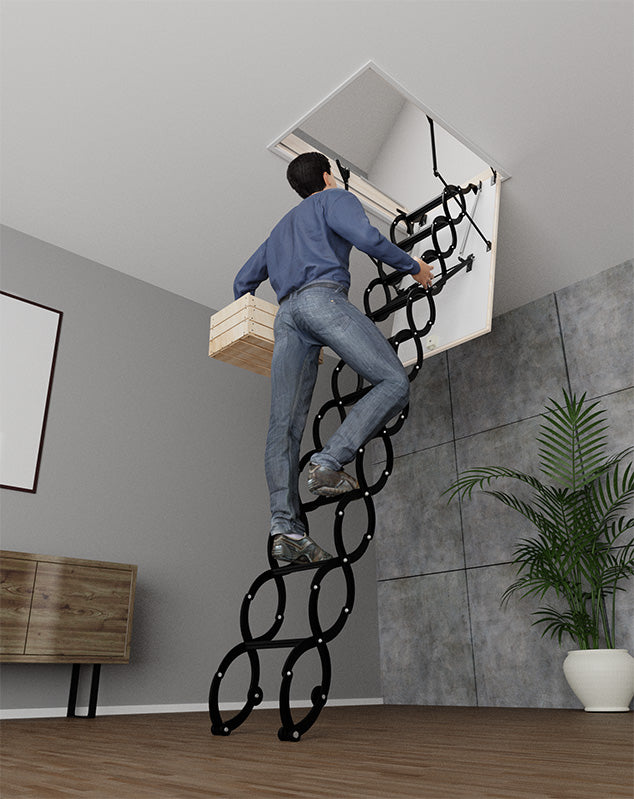 Most popular sizes of attic ladders