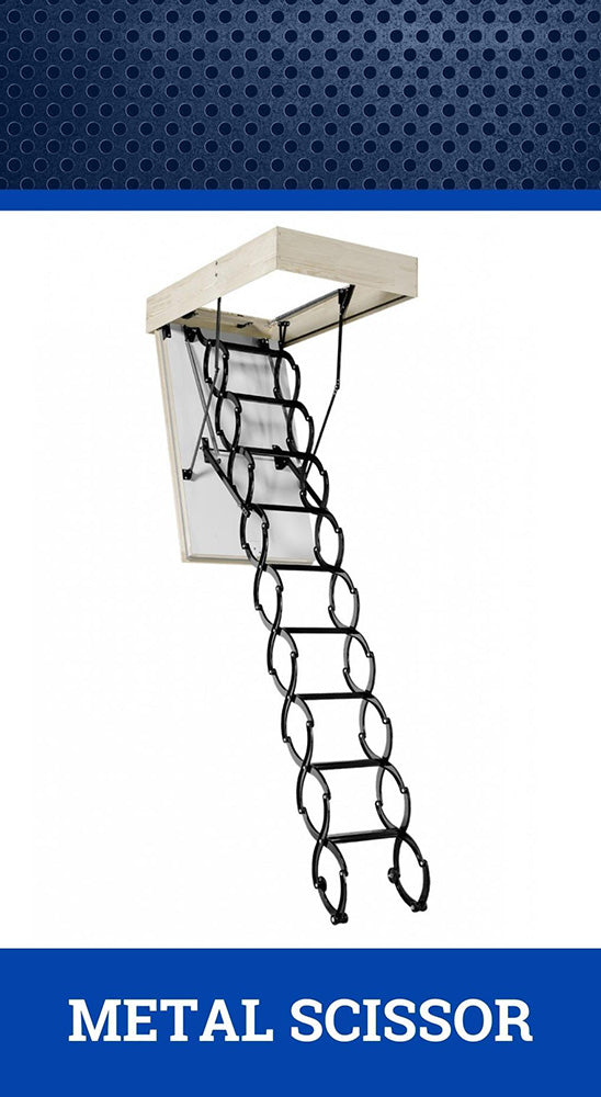 Metal Scissor Attic Ladder Collection