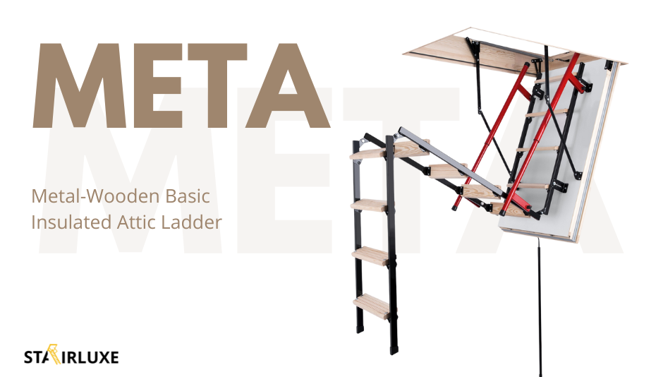 Load video: Attic Ladder with handrails