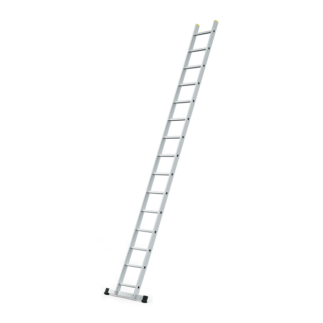 16 ft. Reach Line Pro Type IA Aluminum Single Ladder - 330 lbs. Load Capacity