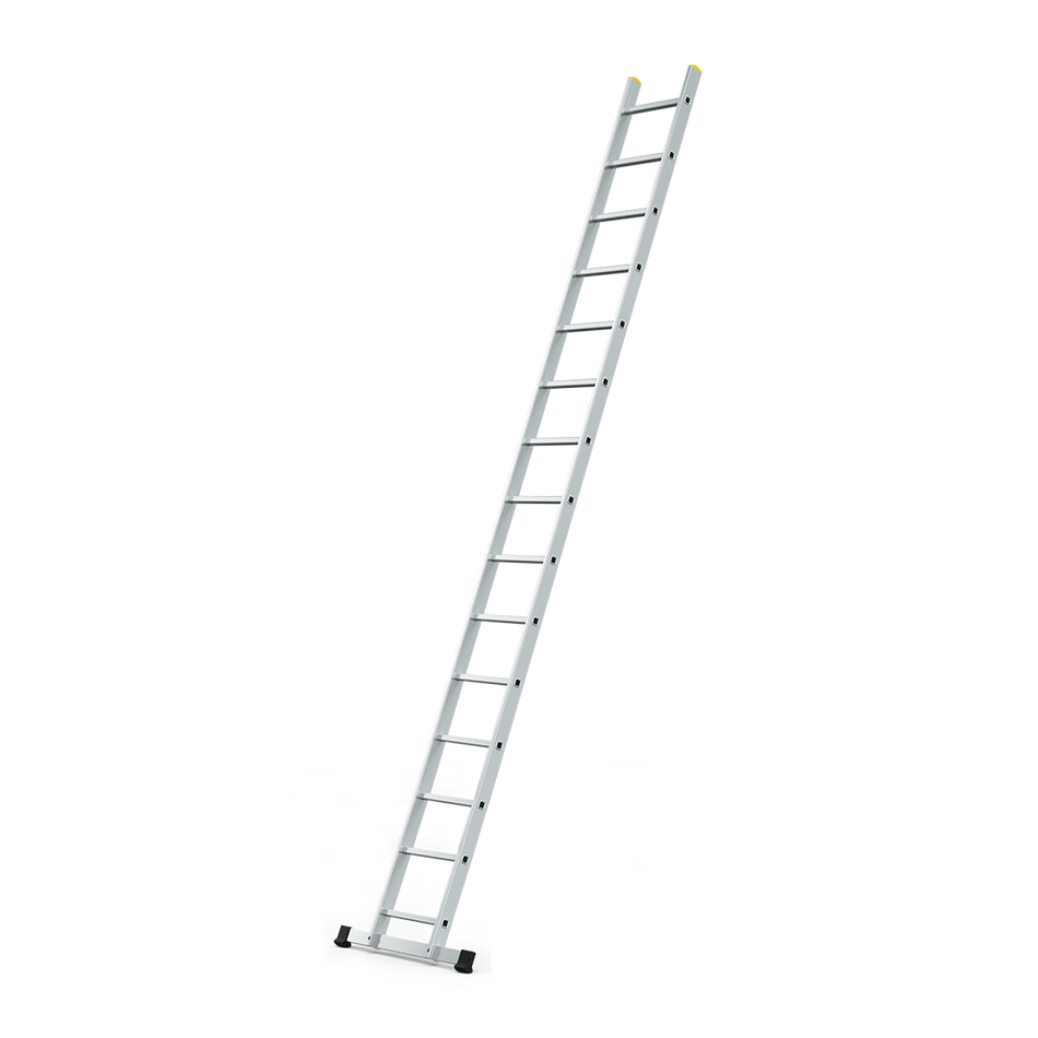 Escalera simple de aluminio Reach Line Pro Tipo IA de 16 pies - 330 lbs. Capacidad de carga