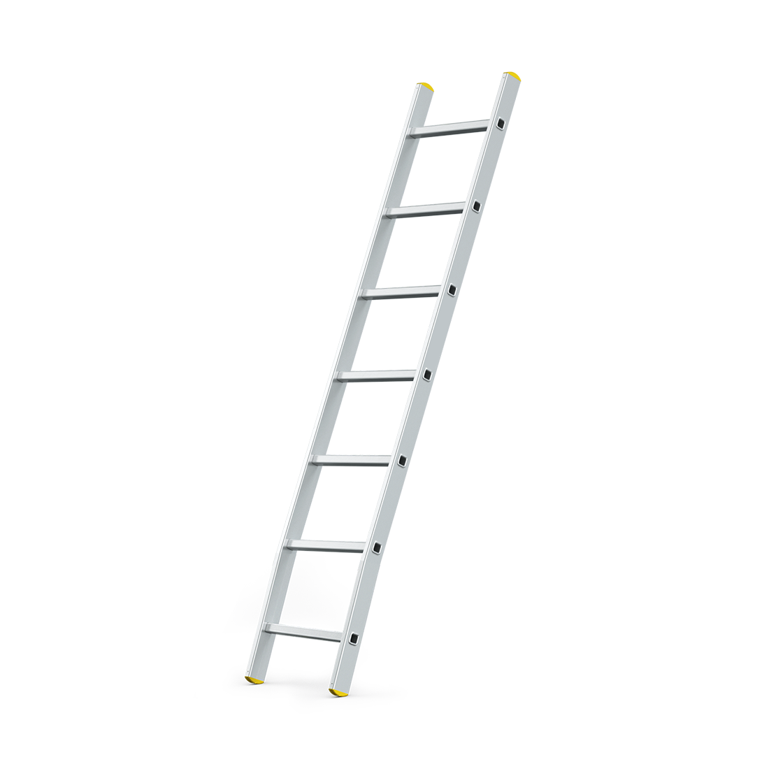 Escalera simple de aluminio Reach Line Pro tipo IA de 9.5 pies - 330 lbs. Capacidad de carga