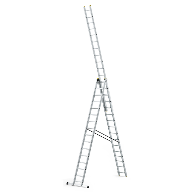 35.5 ft. Reach Flexi Pro Type IA Aluminum Combination 3-section Ladder - 330 lbs. Load Capacity