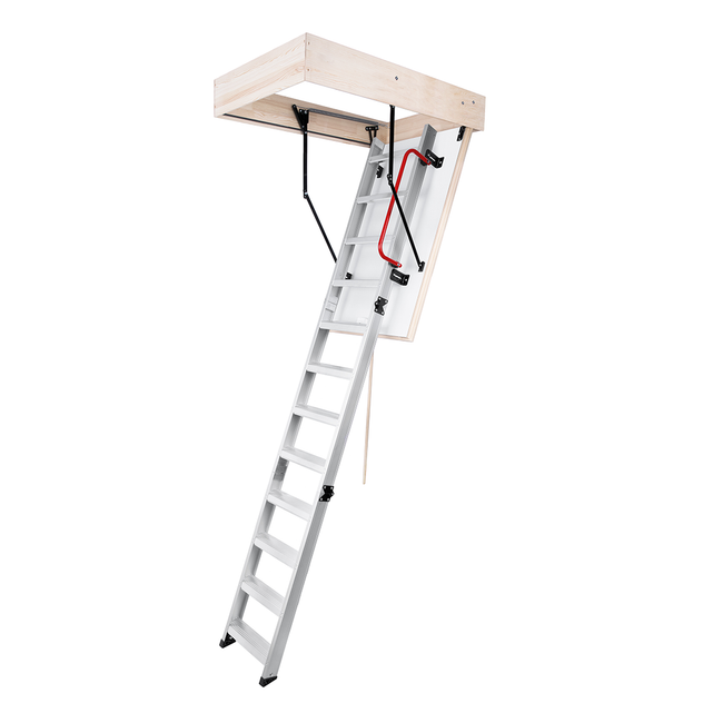 ALU Aluminium Attic Ladder 47" x 23.5" Up to 9.18 feet