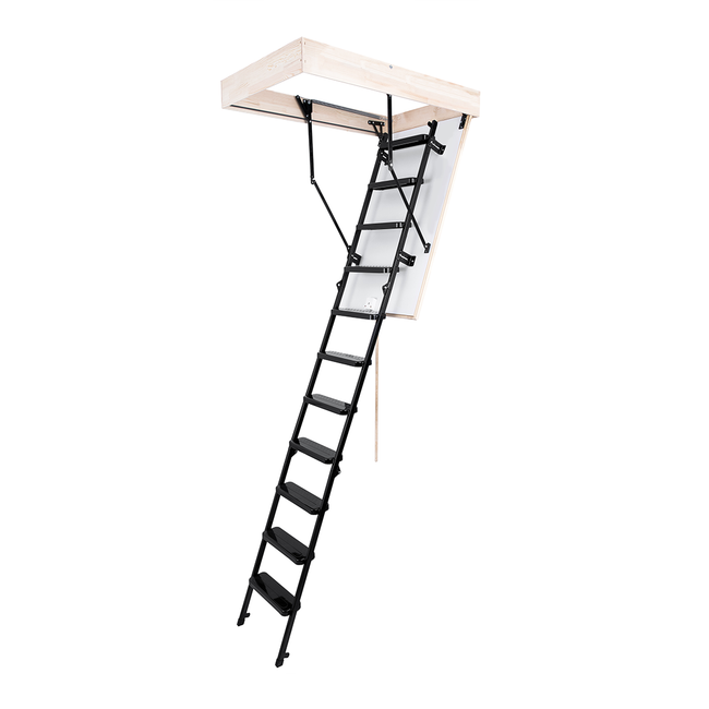 INTER Metal Attic Ladder 51" x 27.5"- Up to 9.18 feet
