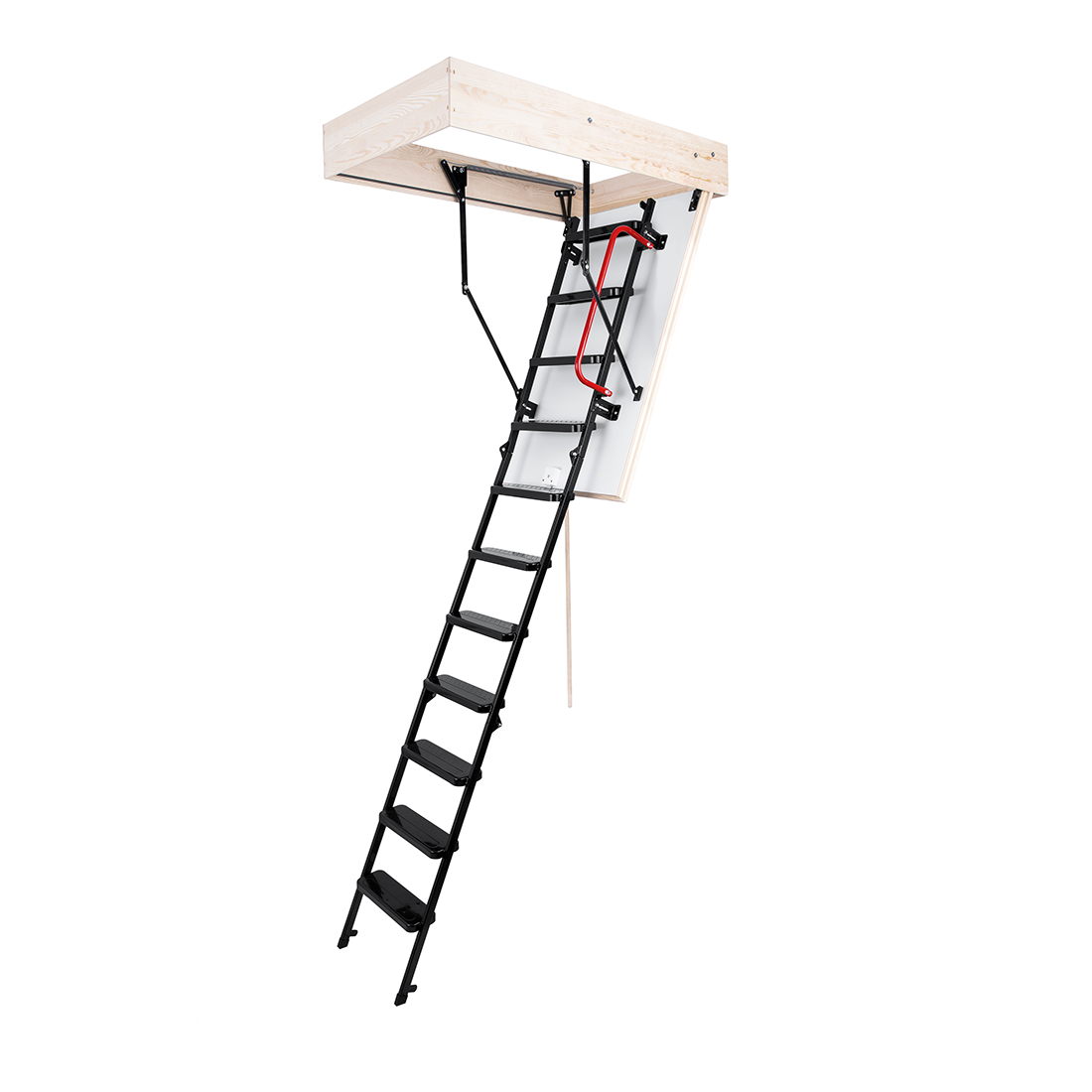 META Metal Attic Ladder 51" x 23.5"- Up to 9.18 feet