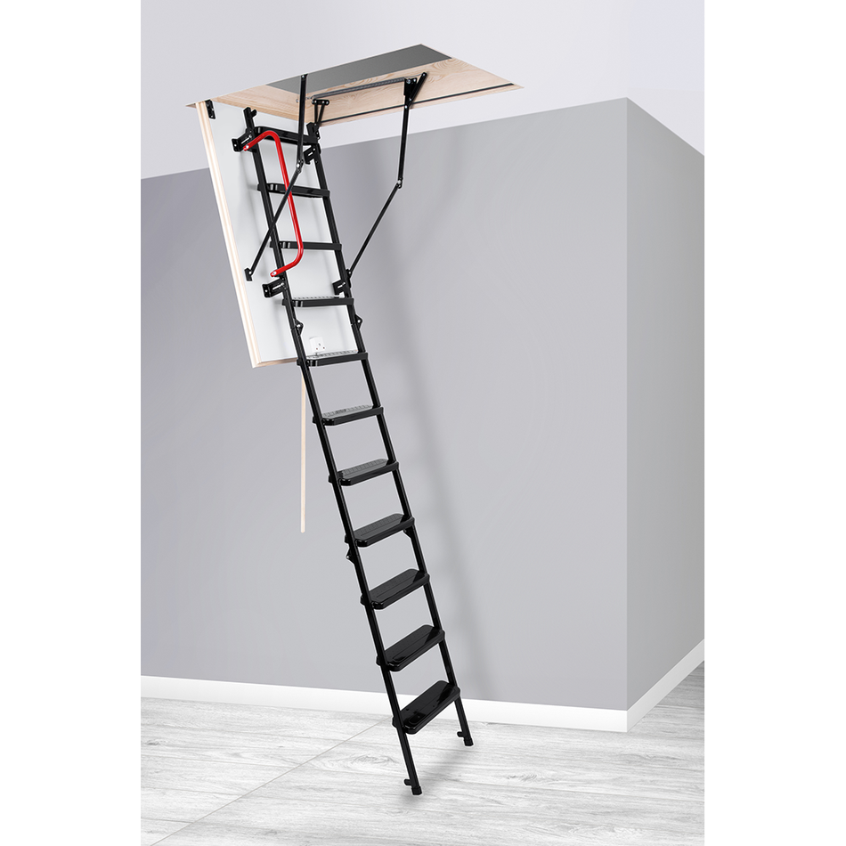 META Metal Attic Ladder 51" x 23.5"- Up to 9.18 feet