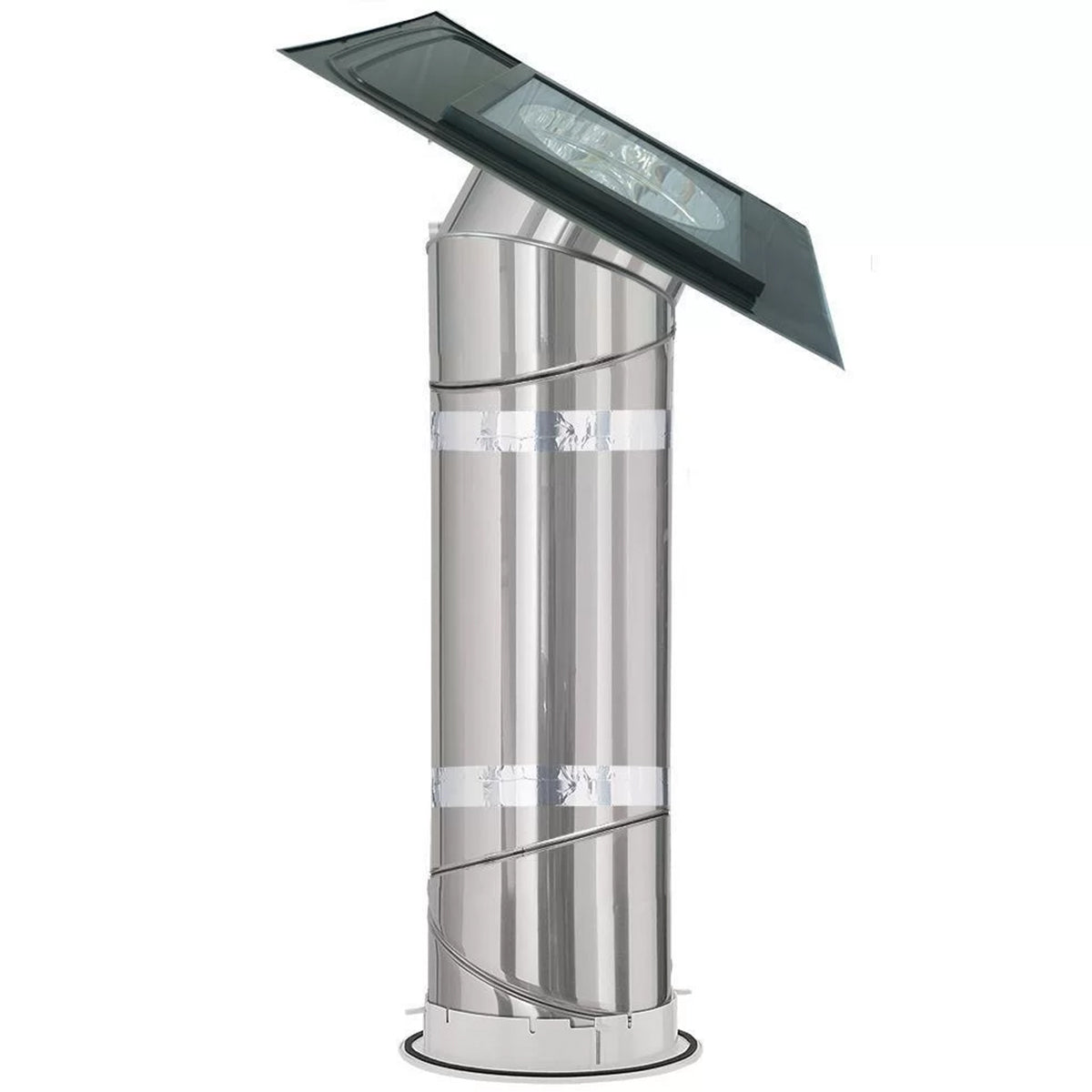 Tragaluz de túnel solar de vidrio plano TLR con tubo rígido - 14"