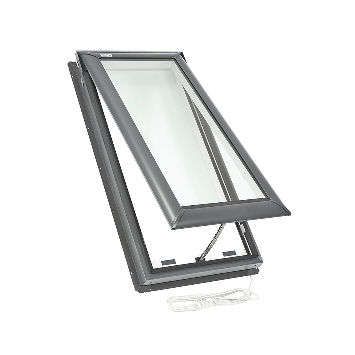Electric Deck-Mount Skylight with Laminated Low-E3 Glass - 21 in. x 26-7/8 in. - VSE C01