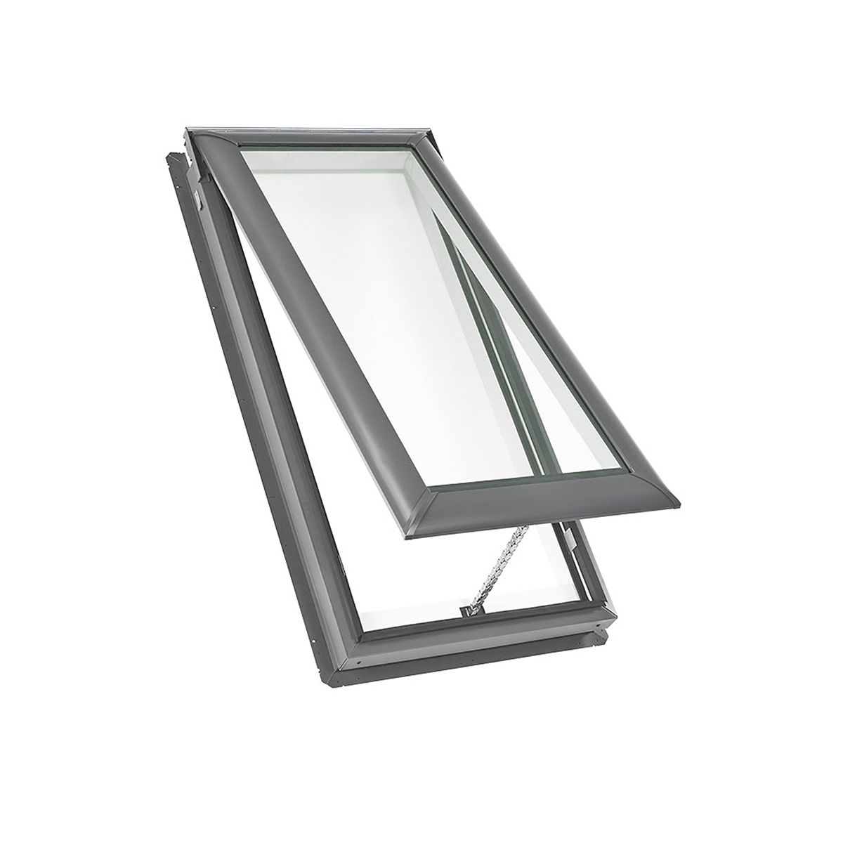Manual Deck-Mount Skylight with Laminated Low-E3 Glass - 21 in. x 26-7/8 in. - VS C01