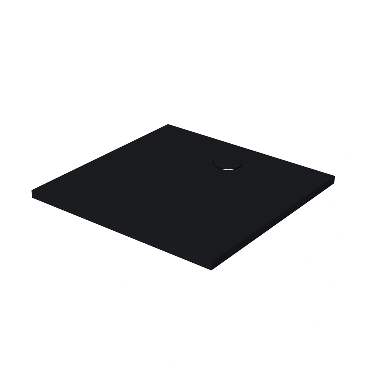 Shower base Shadow - 35.43 in. x 35.43 in. - black structure