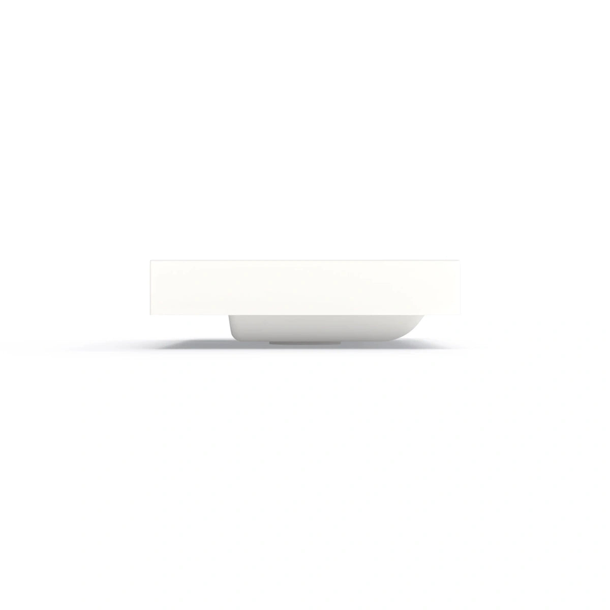 Bathroom sink M-70 - 27.56 in. x 17.72 in. - glossy white