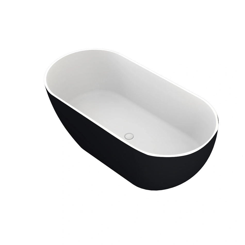 Black Freestanding Bathtube 