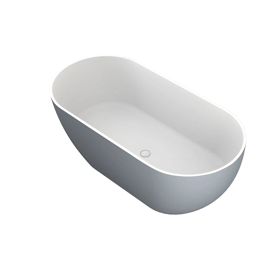 Marble Grey Freestanding Bathtube 