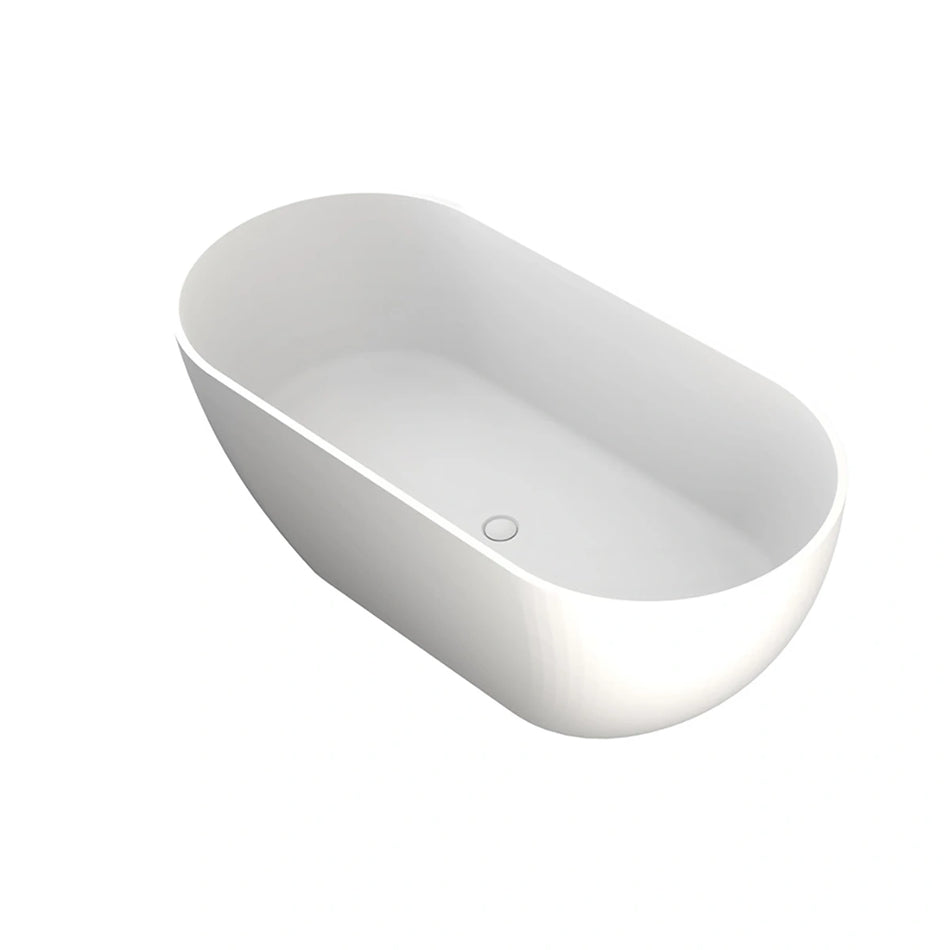 Marble White Matt Freestanding Bathtub