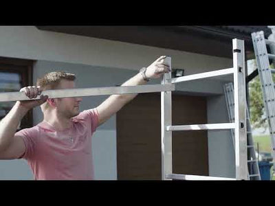 11 ft aluminum step ladder